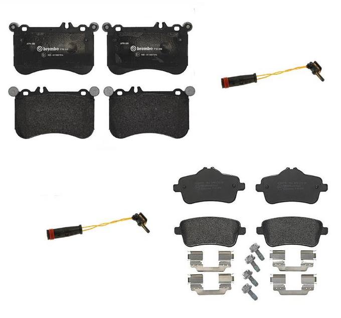 Brembo Brake Pads Kit -  Front and Rear (Low-Met)